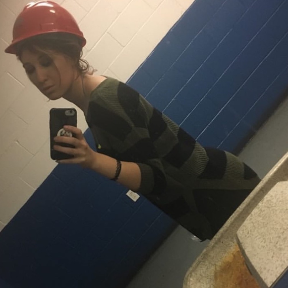 Cute green/black top